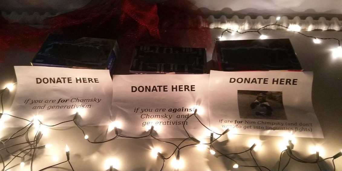 The three donation boxes